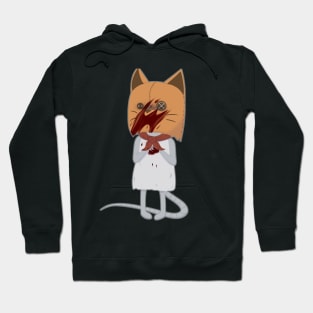 Mouse in the cat school Hoodie